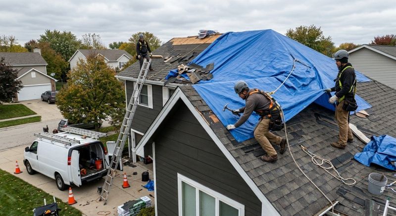 A Frame Roof Repair in Manahawkin, NJ