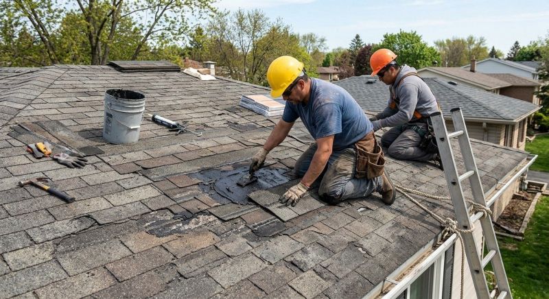Asphalt Roof Repair in New Gretna, NJ