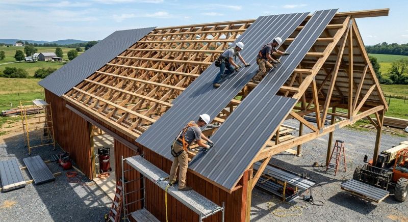 Barn Roof Installation in Manahawkin, NJ