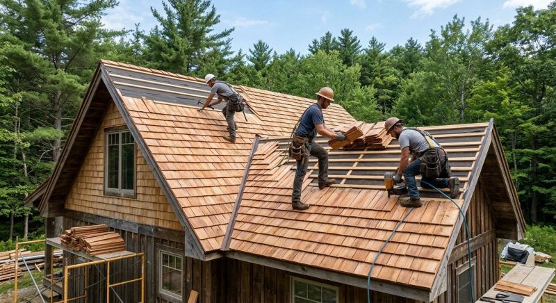Cedar Roof Installation in Ocean County, NJ