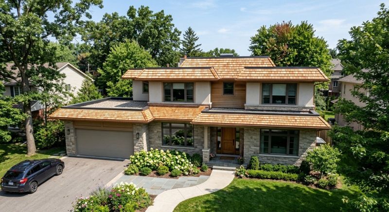 Cedar Shake Roof Construction in New Gretna, NJ