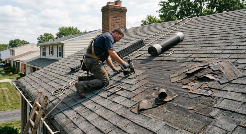 Damaged Roof Repair in Barnegat Light, NJ