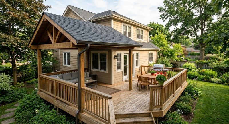 Deck Roof Construction in Manahawkin, NJ