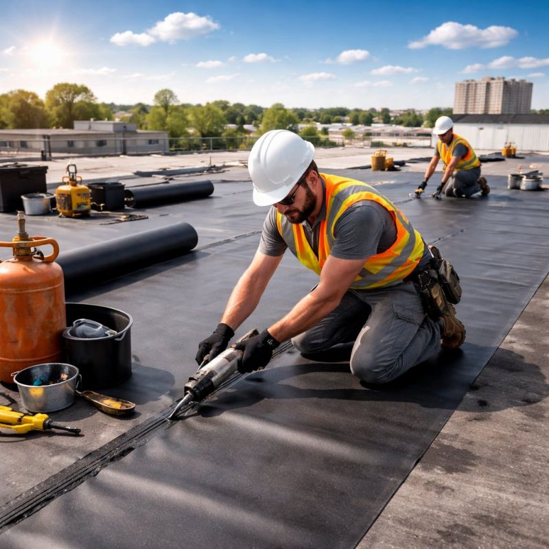 Epdm Roof Installation in Seaside Park, NJ