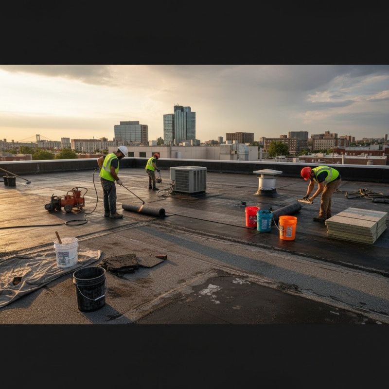 Flat Roof Repair in Absecon, NJ