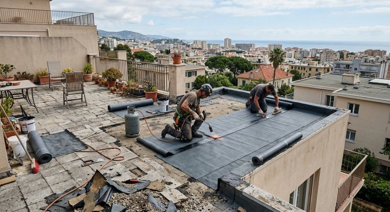 Flat Roof Repair in Seaside Park, NJ