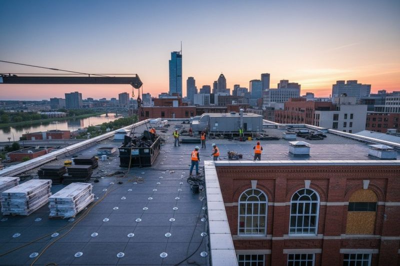 Flat Roof Replacement in Manahawkin, NJ