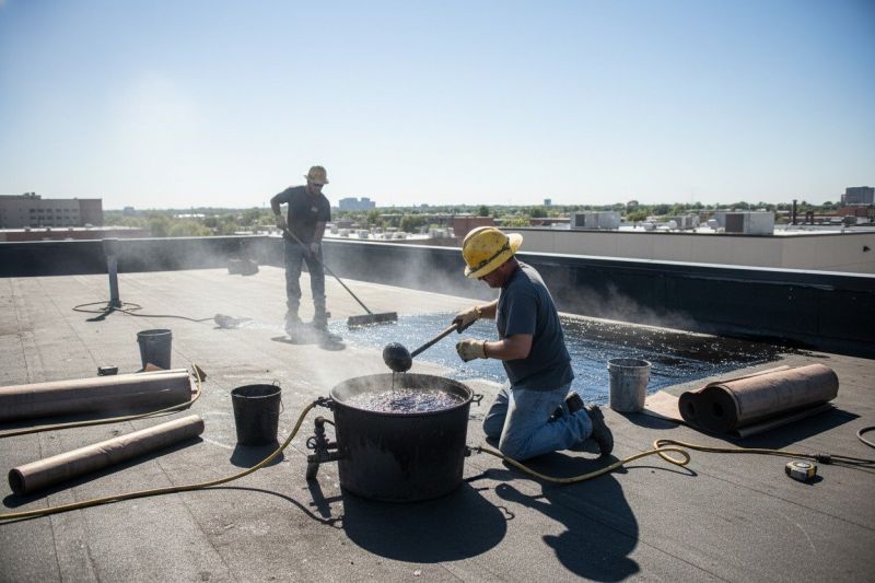 Flat Roof Tar Repair in Manahawkin, NJ