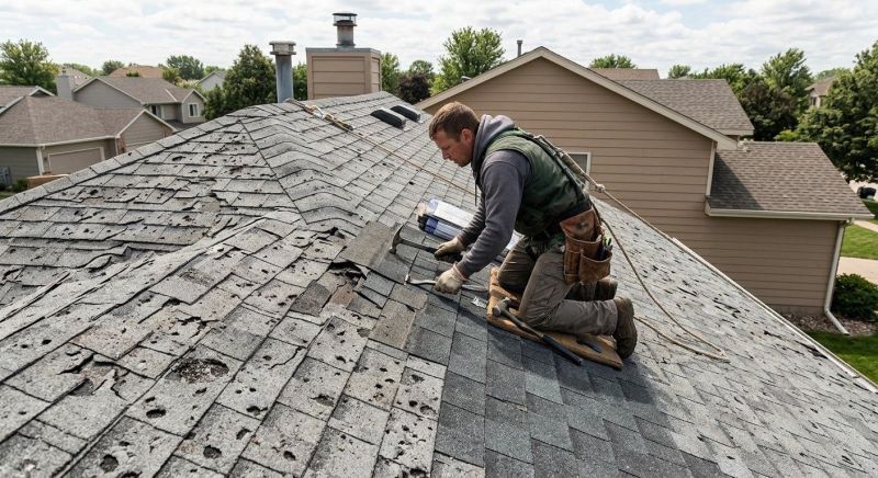 Hail Damage Roof Repair in Manahawkin, NJ
