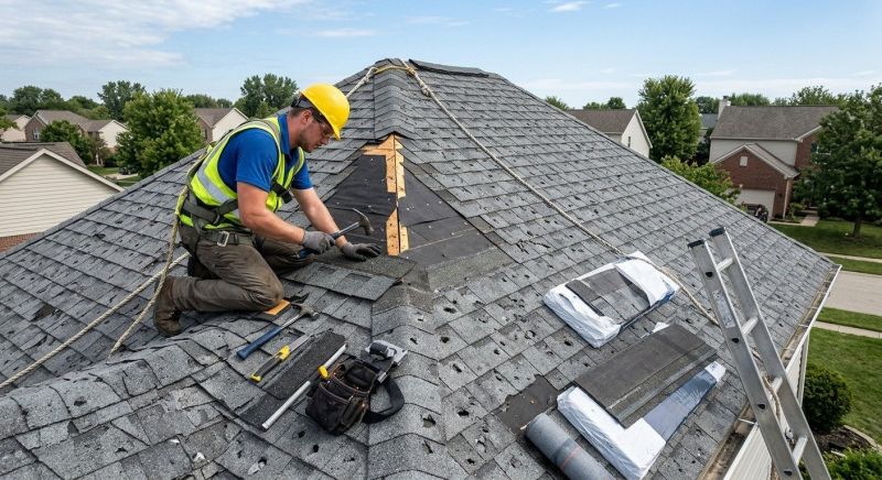 Hail Damage Roof Repair in Manahawkin, NJ