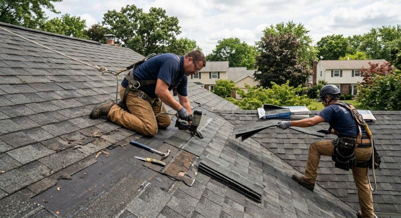 House Roof Repair in Waretown, NJ