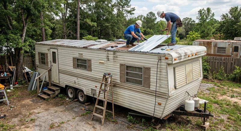 Metal Roof Leak Repair in Manahawkin, NJ