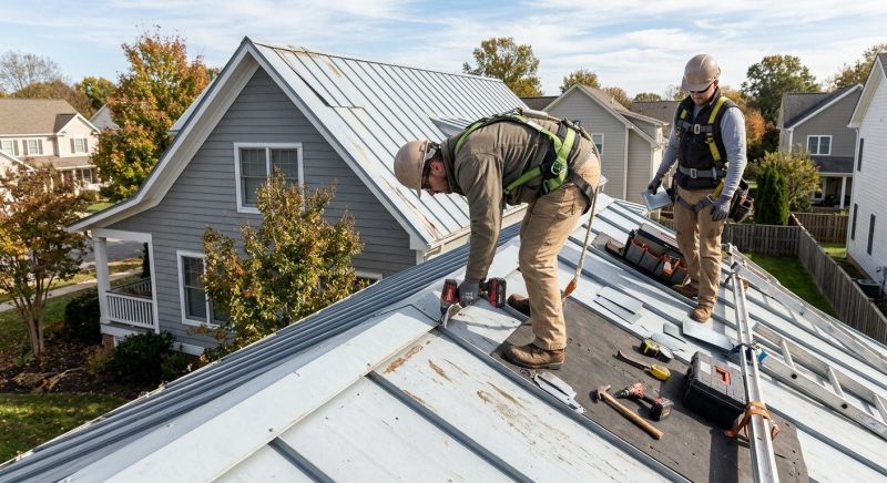 Metal Roof Repair in Forked River, NJ