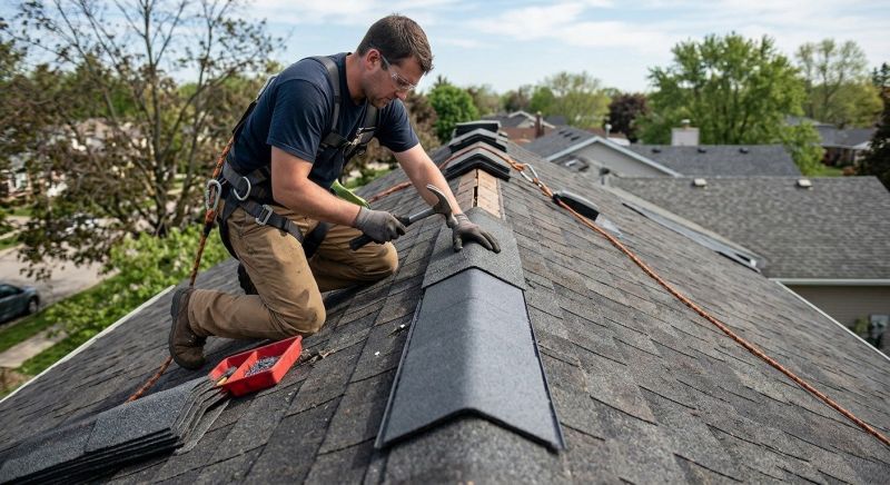 Ridge Cap Repair in Manahawkin, NJ