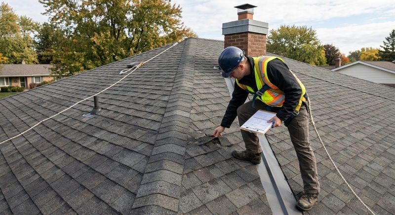 Roof Damage Inspection in Waretown, NJ