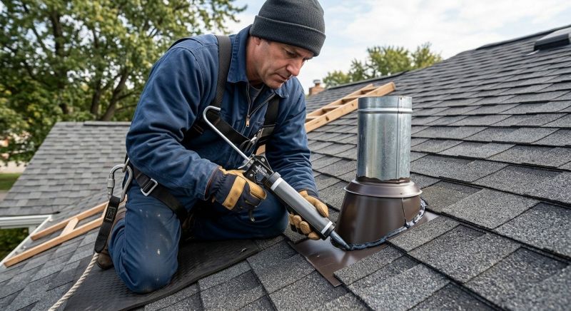 Roof Vent Flashing Repair in Manahawkin, NJ