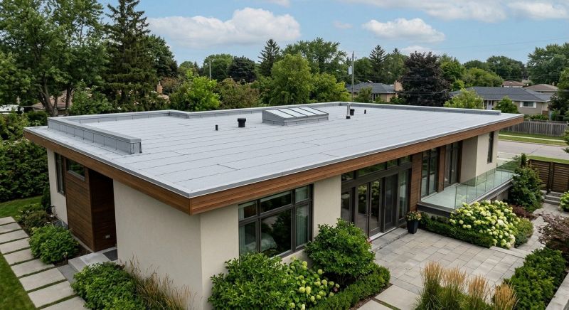 Single Ply Roof Installation in Forked River, NJ