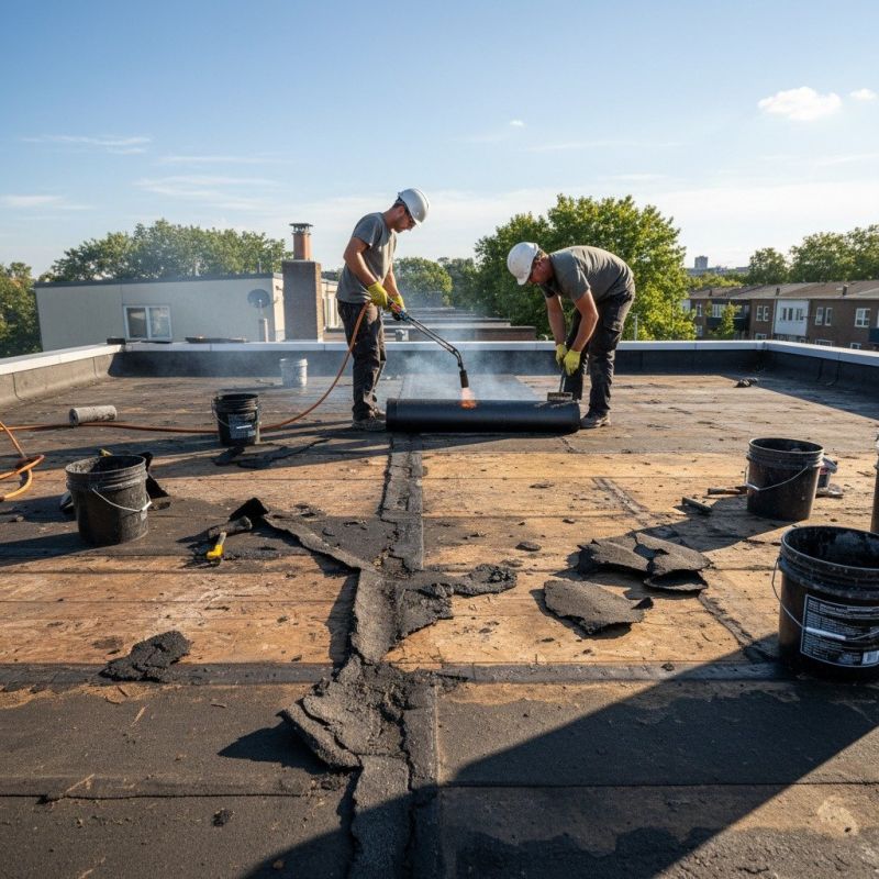 Single Ply Roof Repair in Tuckerton, NJ
