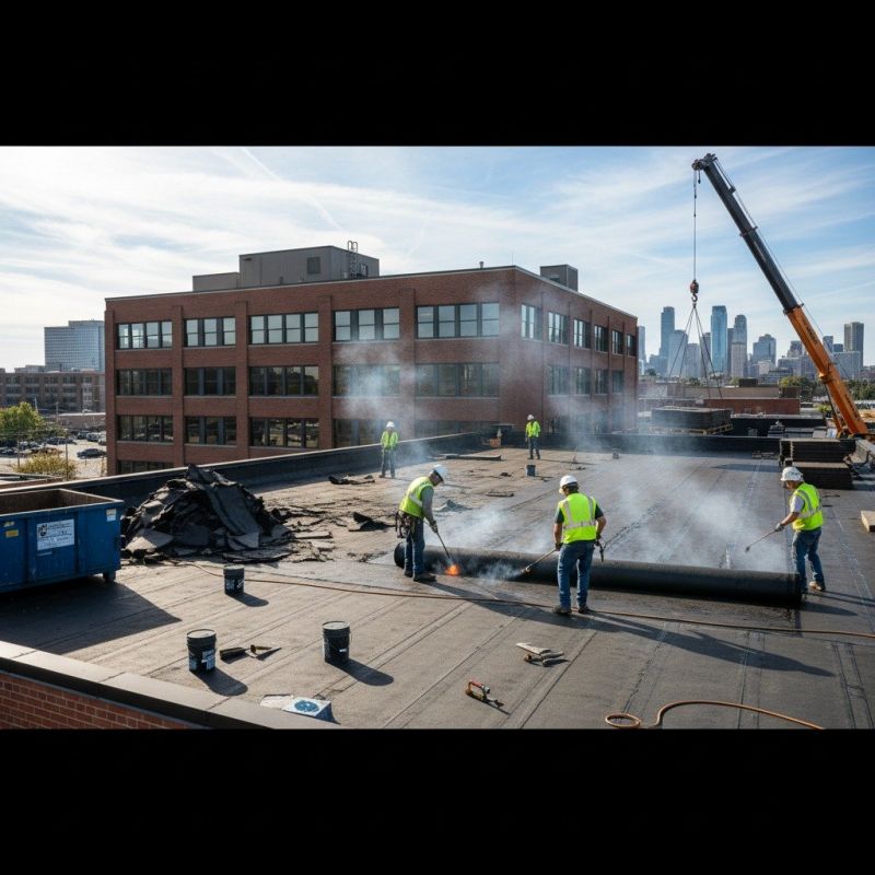 Single Ply Roof Replacement in Manahawkin, NJ