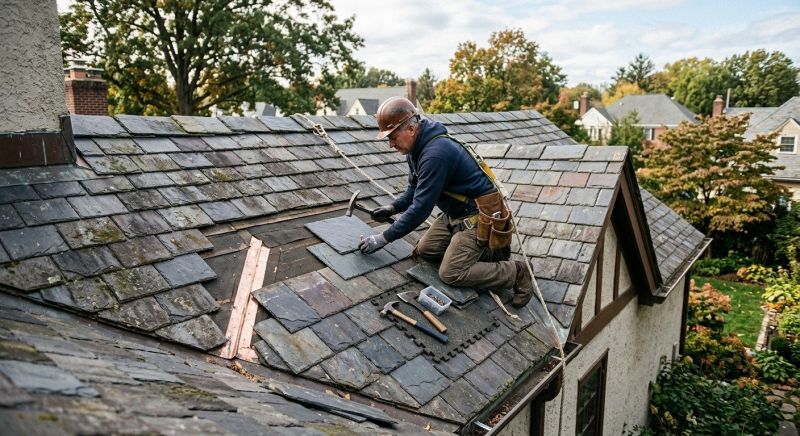 Slate Roof Repair in Tuckerton, NJ