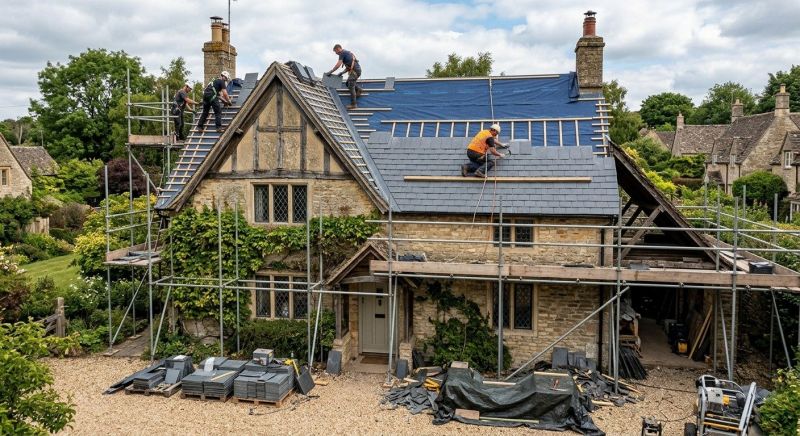 Slate Roof Replacement in Manahawkin, NJ