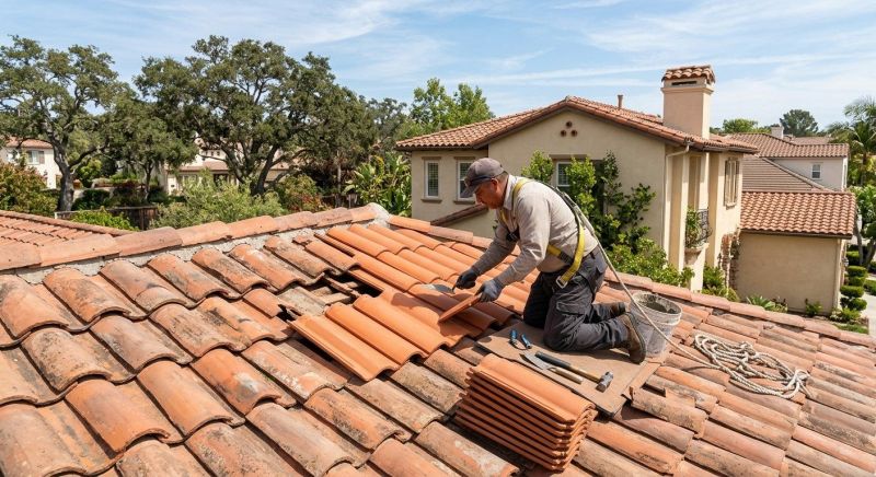 Spanish Tile Roof Repair in Manahawkin, NJ