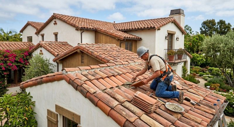 Spanish Tile Roof Repair in Manahawkin, NJ