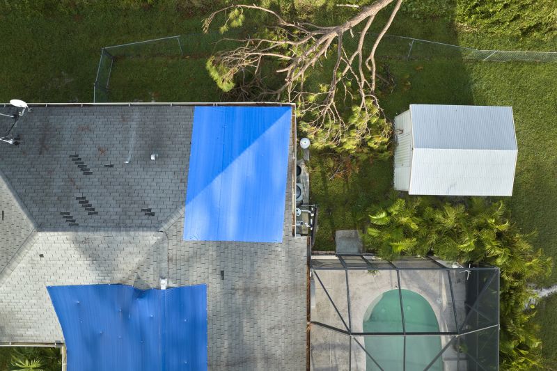 Storm Damage Roof Tarping in Manahawkin, NJ
