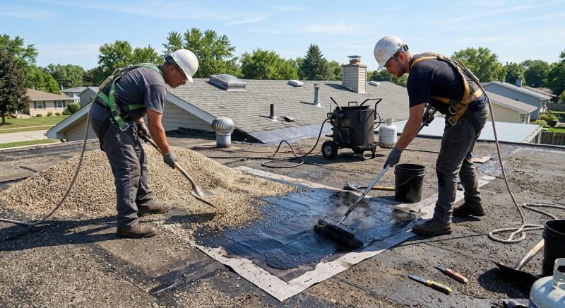 Tar And Gravel Roof Repair in Manahawkin, NJ