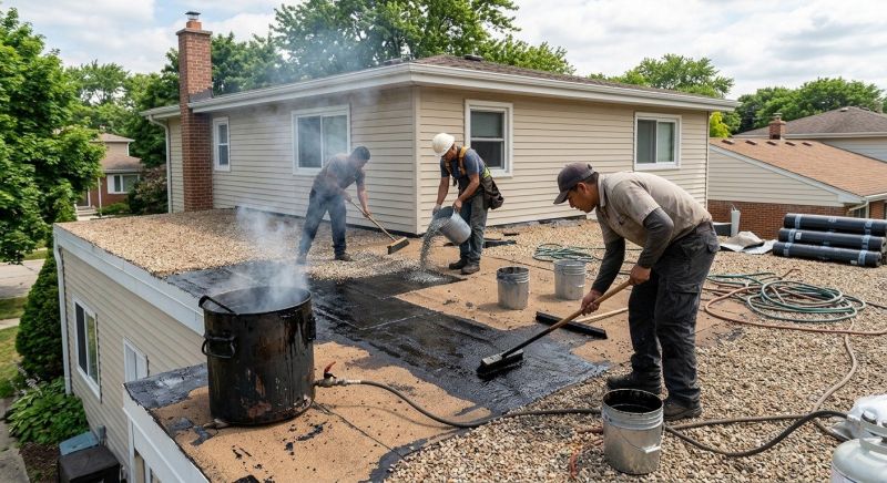 Tar And Gravel Roof Repair in Manahawkin, NJ