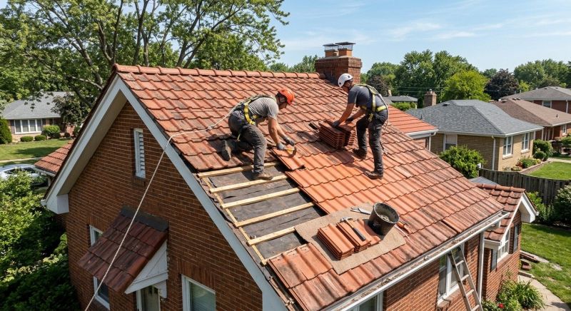 Tile Roof Repair in Waretown, NJ