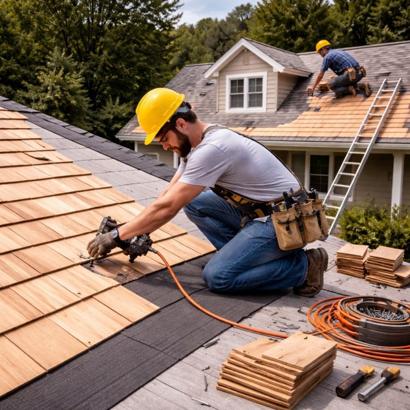 Wood Roofing Installation in Margate City, NJ