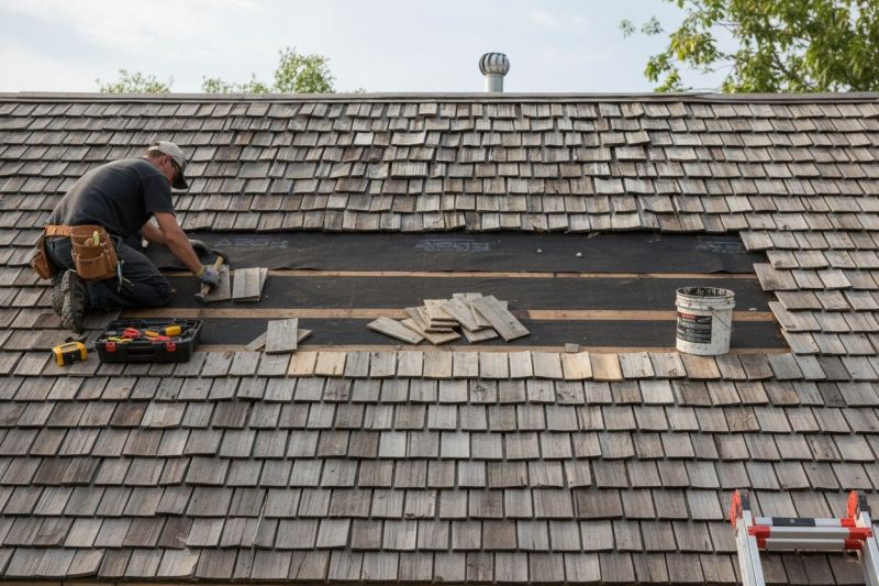 Wood Shake Roof Repair in Bayville, NJ